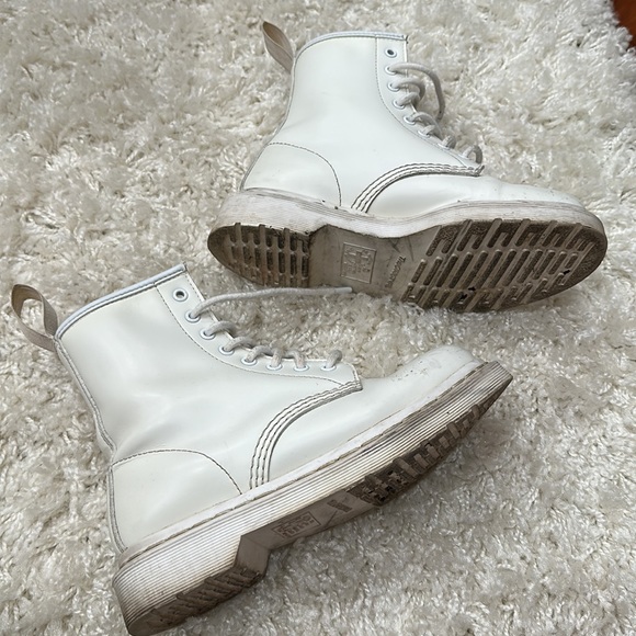 White dr Martens - Picture 2 of 4